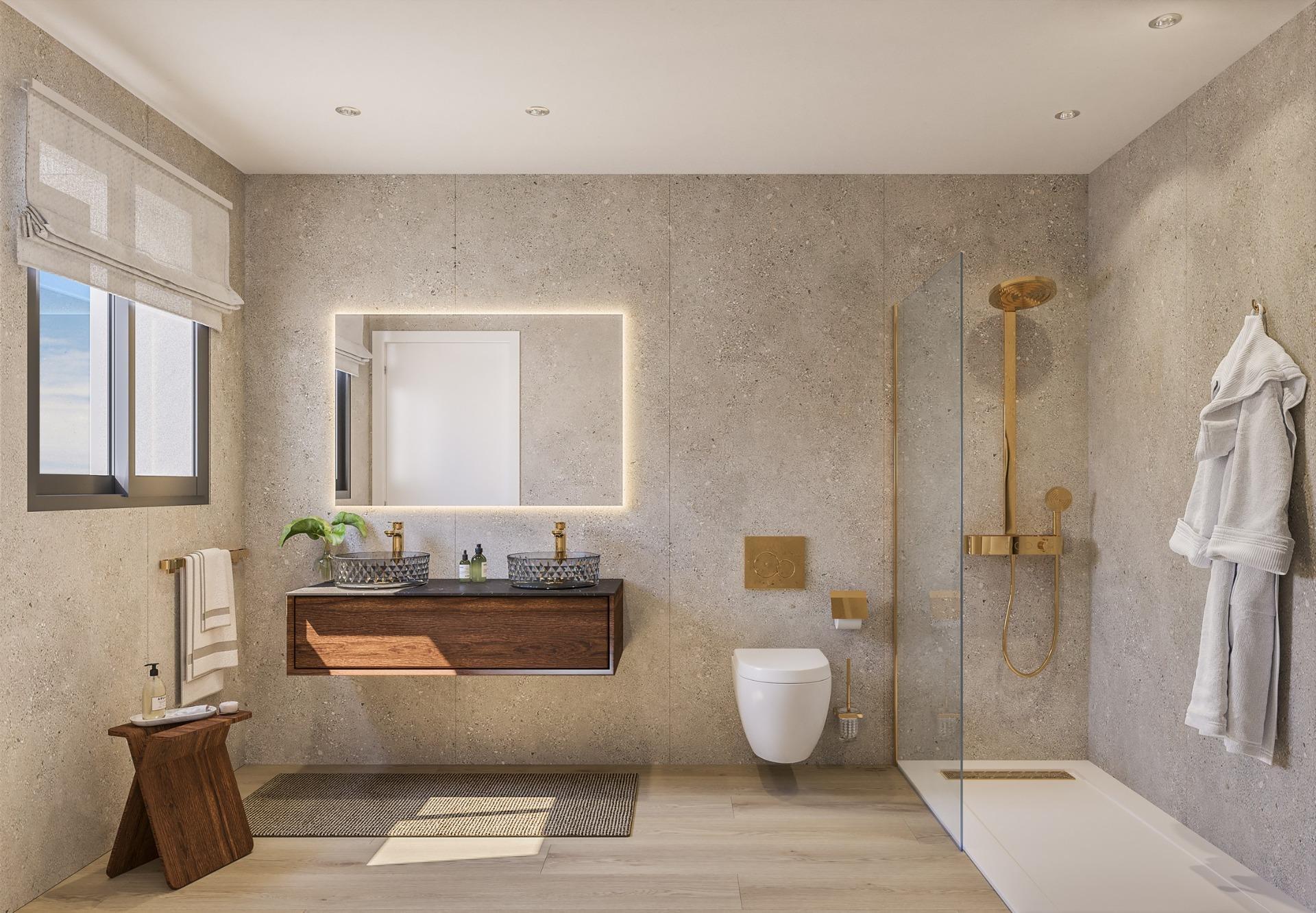 Apartamento obra nueva en Villajoyosa con piscina privada - 2 hab
