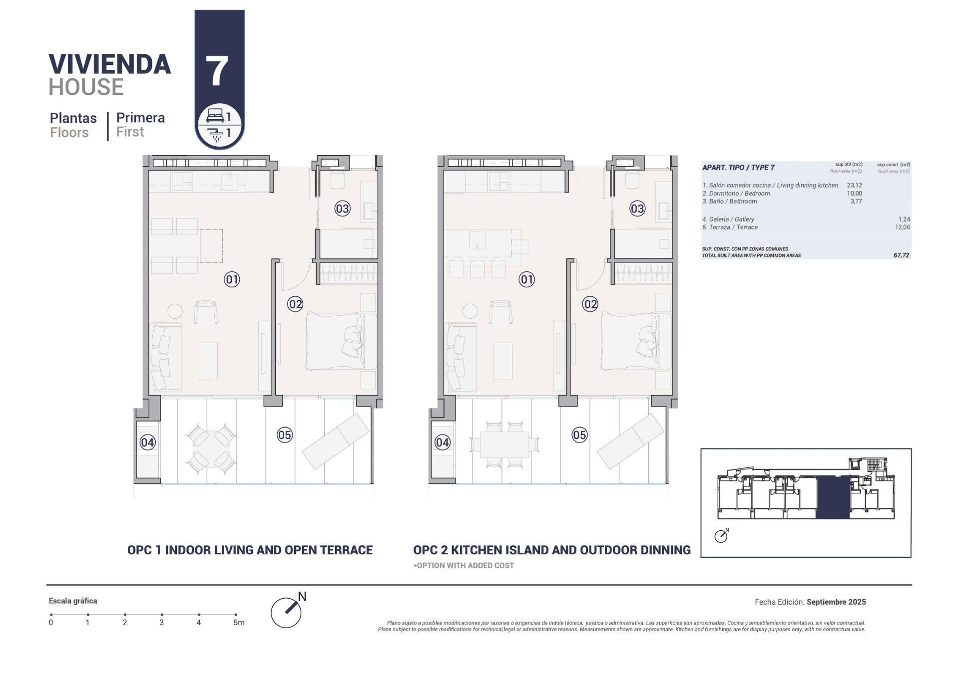 Apartamento Obra Nueva con Piscina Privada en Villajoyosa — Vistas al Mar