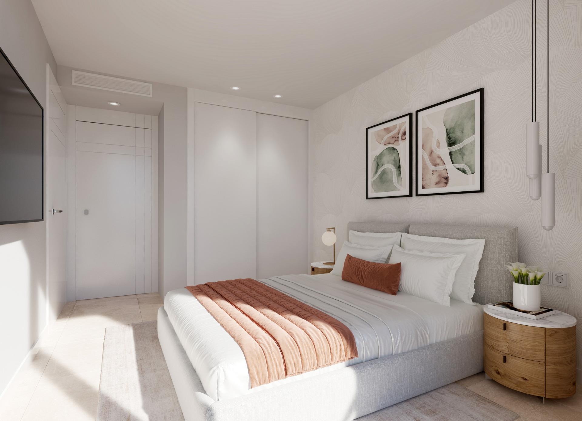 Apartamento Obra Nueva con Piscina Privada en Villajoyosa — Vistas al Mar