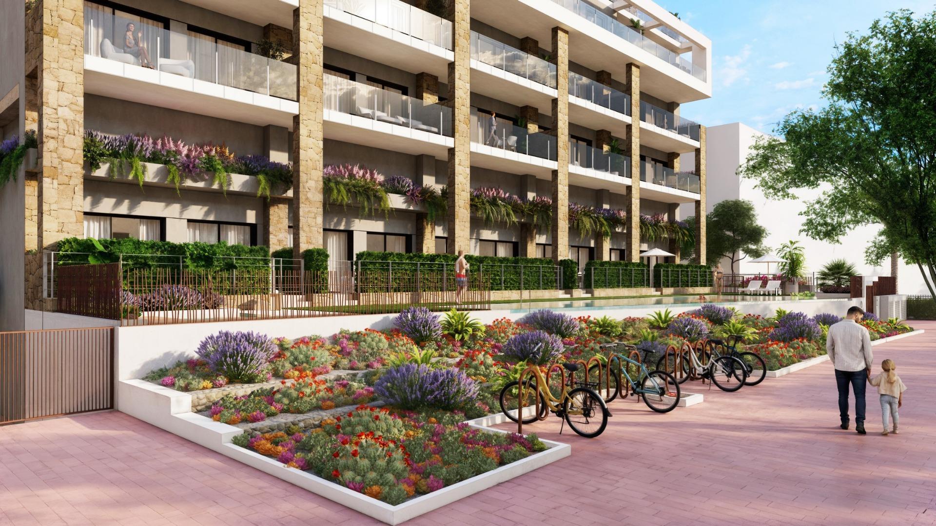 Apartamento Obra Nueva con Piscina Privada en Villajoyosa — Vistas al Mar