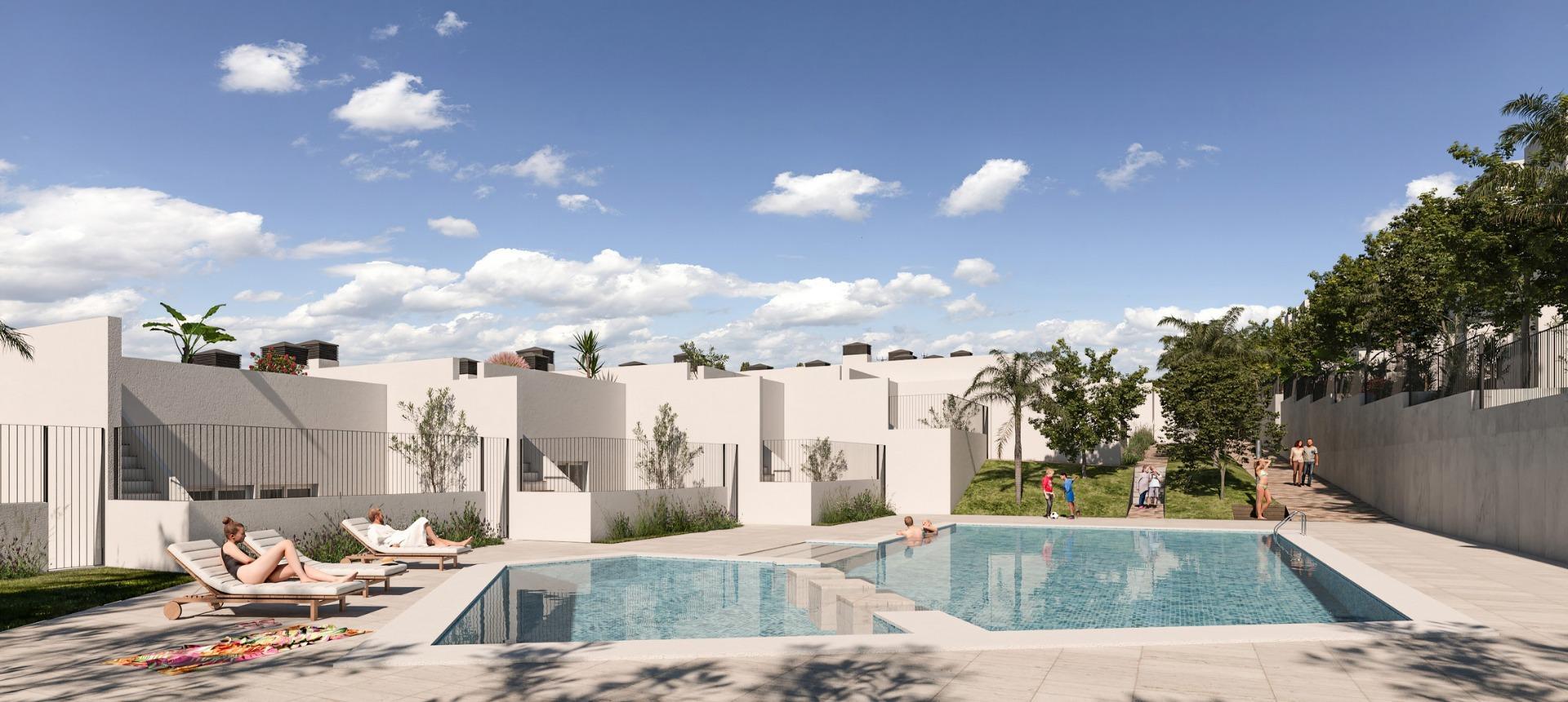 Villa de obra nueva en Alenda Golf con piscina privada y vistas — 3 dorm.