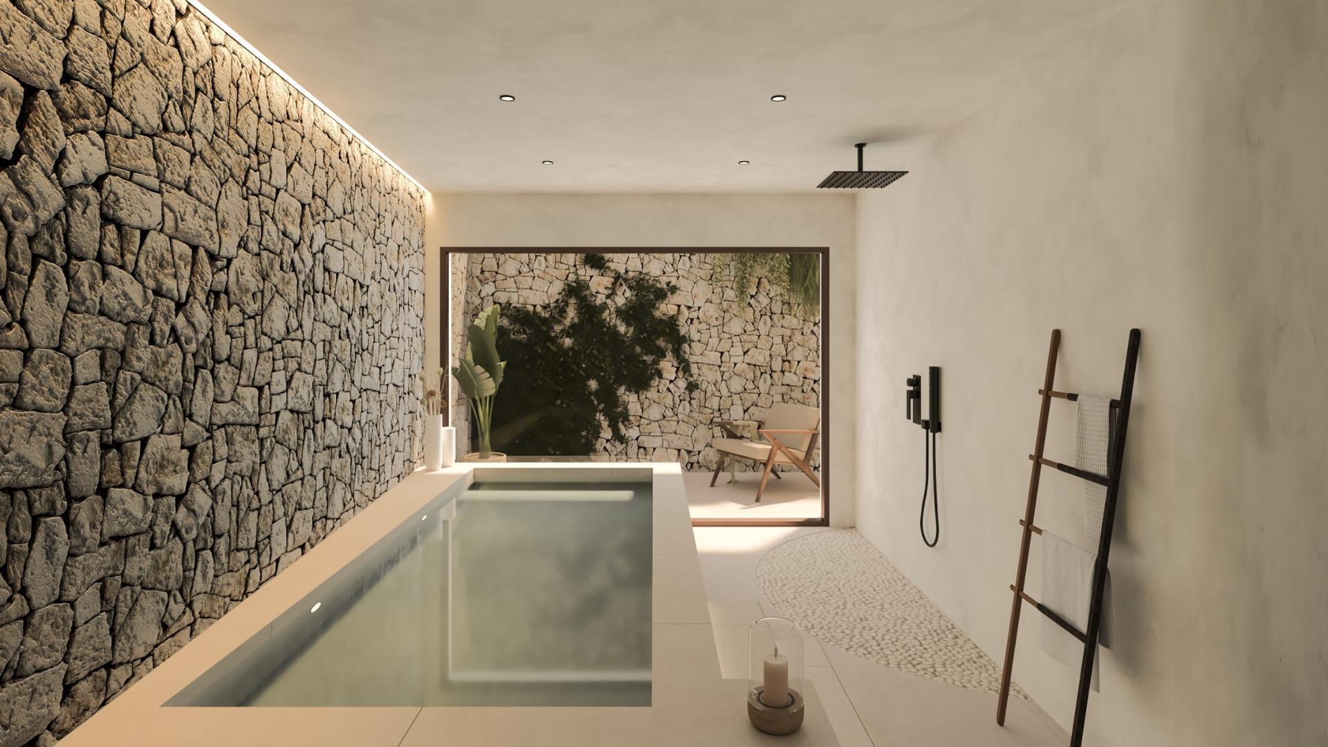 Villa de lujo en primera línea de mar en Cabo de Palos — Piscina y vistas únicas