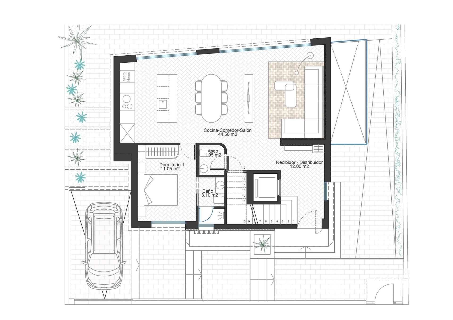 Villa de lujo en primera línea de mar en Cabo de Palos — Piscina y vistas únicas