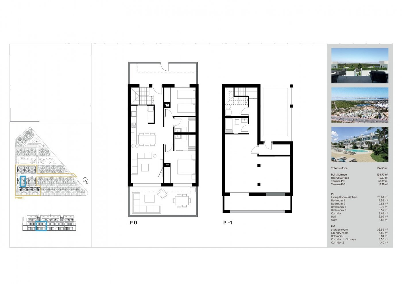 Chalet de diseño con piscina privada y solárium en Los Balcones — Obra nueva