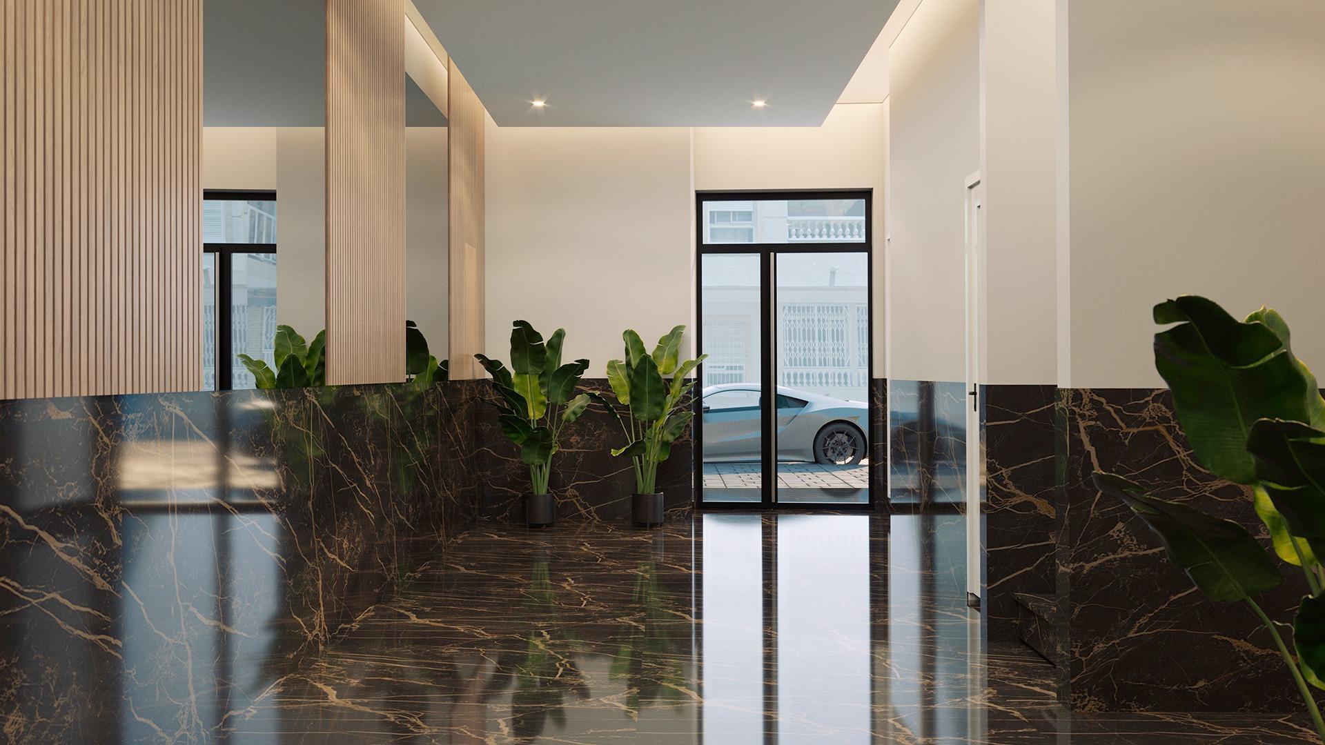 Apartamento de Obra Nueva a 250m de Playa del Cura en Torrevieja — 1 Dorm.