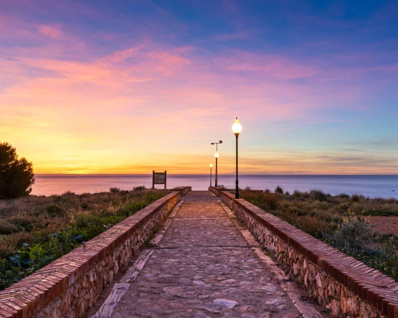 Apartamento con vistas al mar en Aguamarina, Orihuela Costa – 50m de la playa