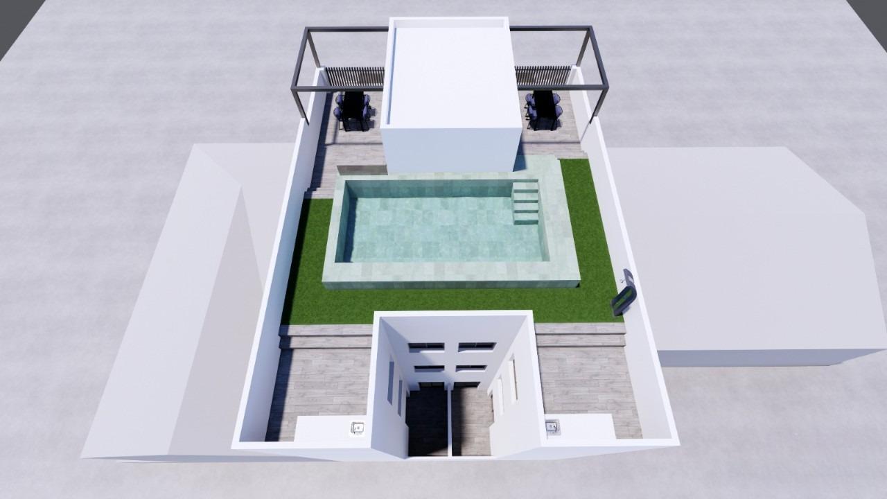 Ático obra nueva a 100m de la playa en Torre de la Horadada — Piscina privada