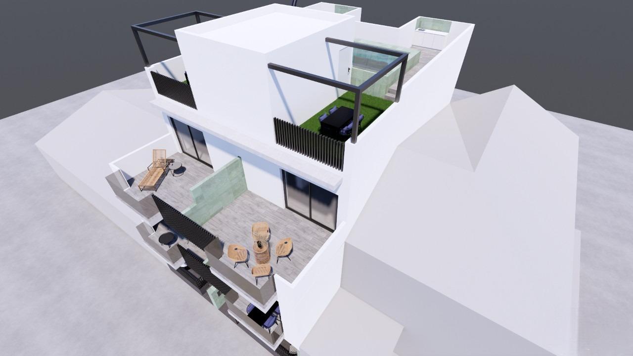 Apartamento de obra nueva a 100m de la playa en Torre de la Horadada — 2 dorm.