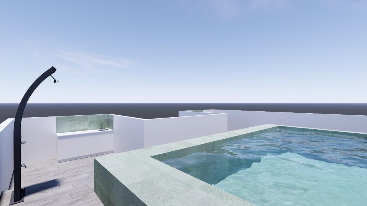 Apartamento de obra nueva a 100m de la playa en Torre de la Horadada — 2 dorm.