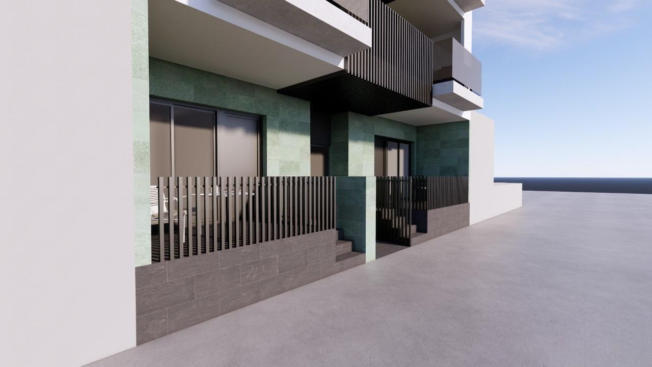 Apartamento a 100m de la playa en Torre de la Horadada — Piscina y 2 dormitorios