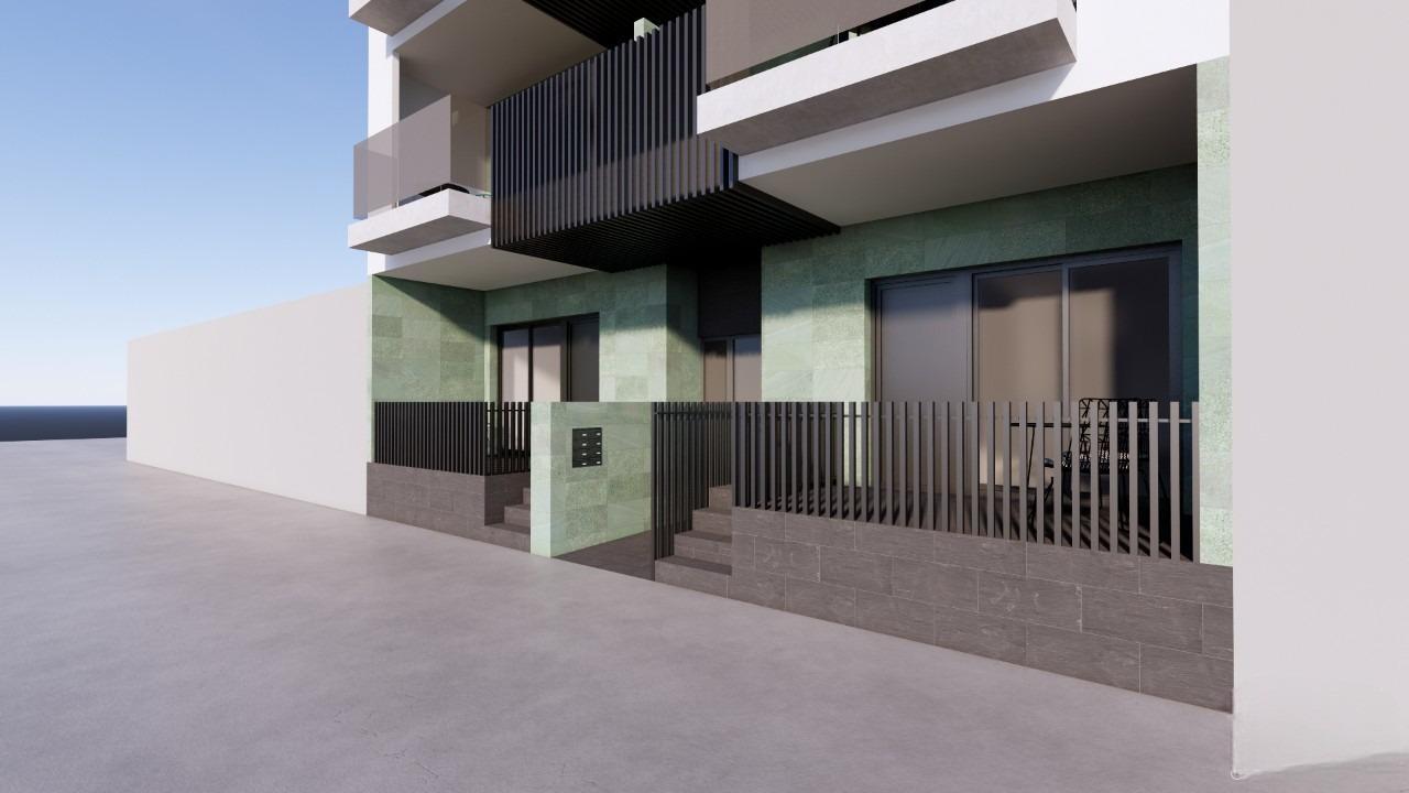 Apartamento a 100m de la playa en Torre de la Horadada — Piscina y 2 dormitorios