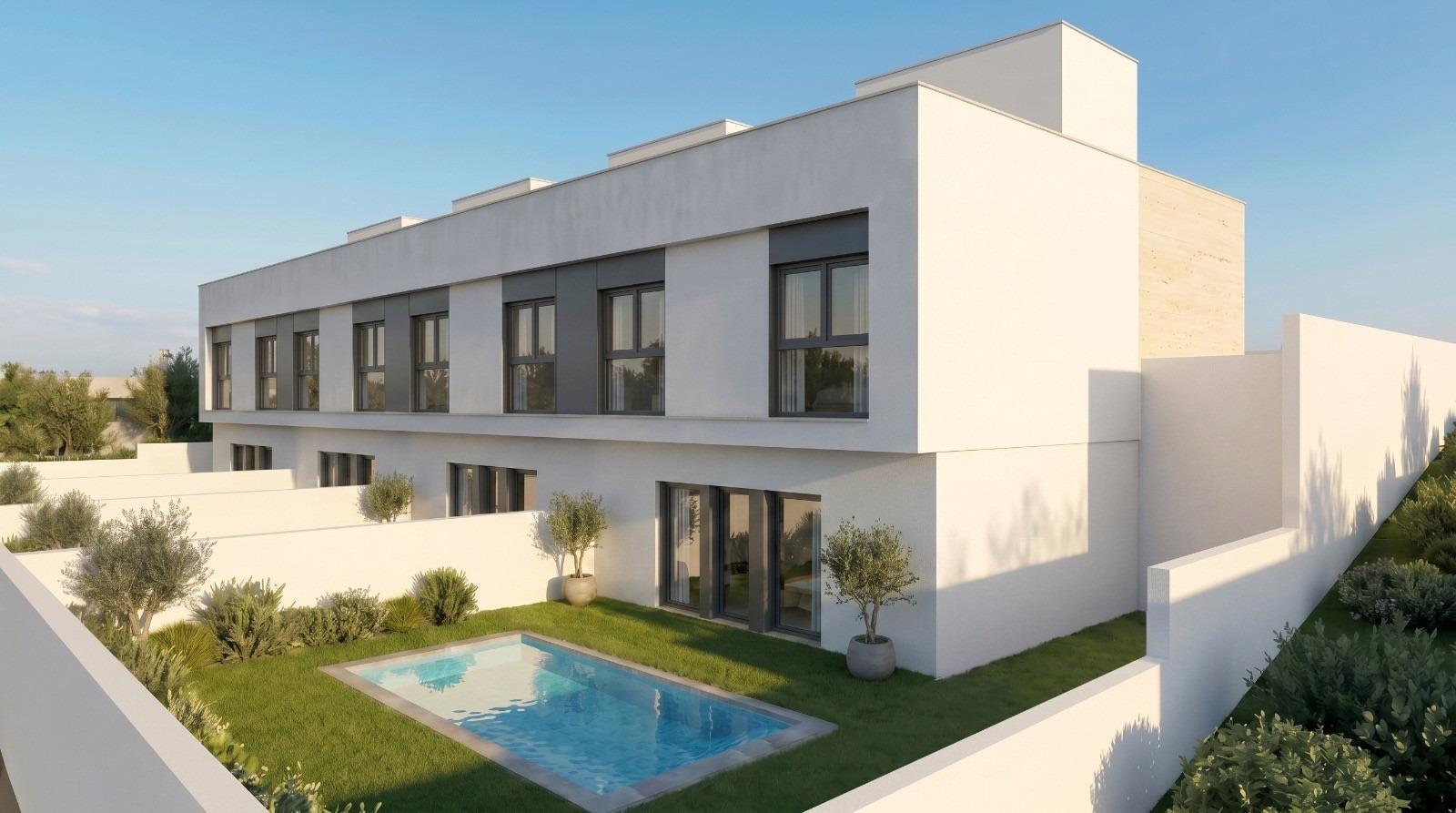 Villa de obra nueva con piscina privada en Mazarrón Country Club – 3 Dormitorios