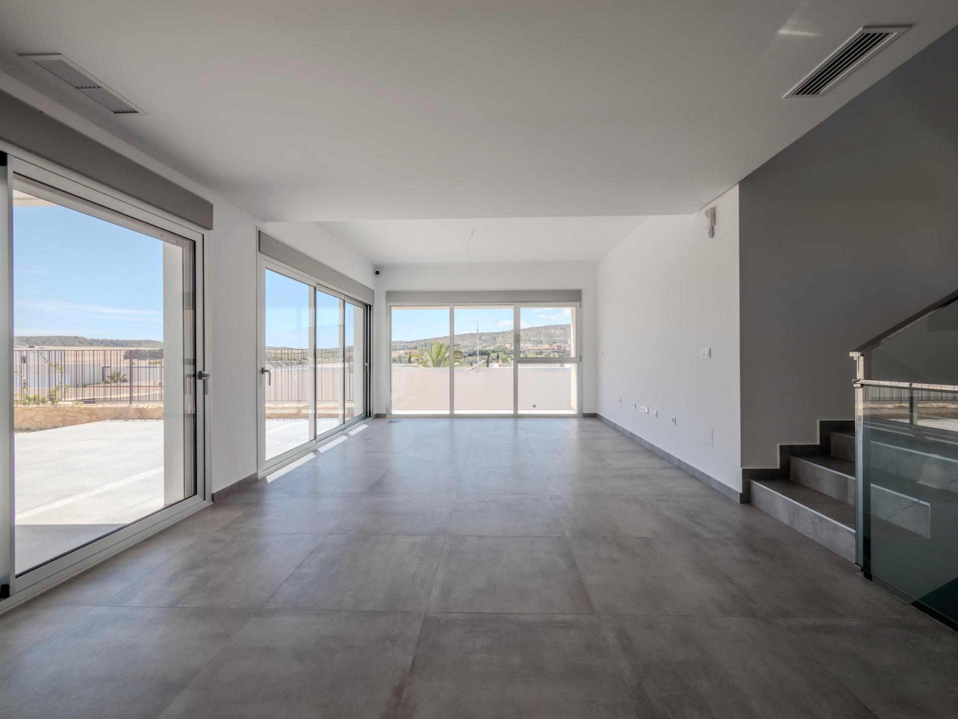 Villa de diseño con vistas al golf y piscina privada en Algorfa — 4 dorm.
