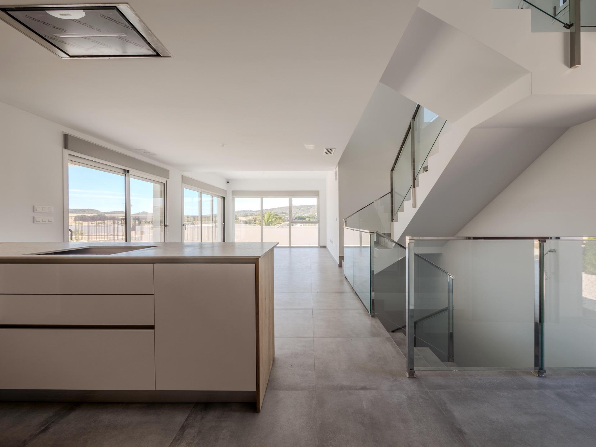 Villa de diseño con vistas al golf y piscina privada en Algorfa — 4 dorm.