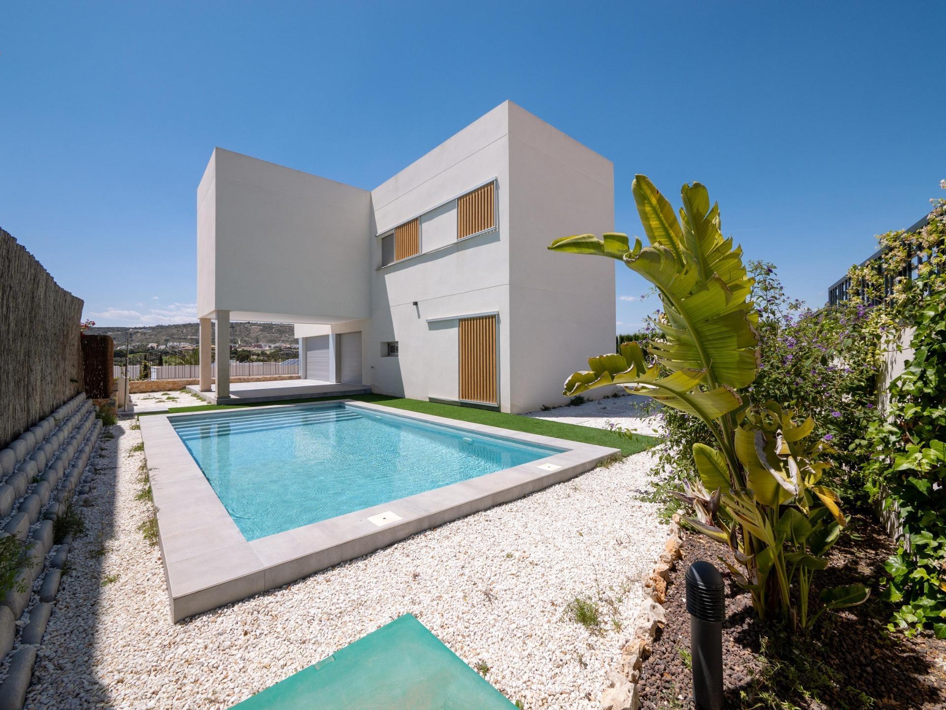 Villa de diseño con vistas al golf y piscina privada en Algorfa — 4 dorm.