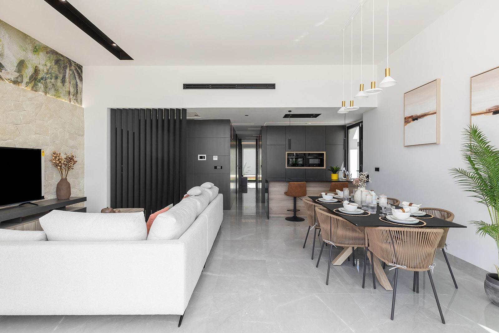 Modern New Build Villa in Los Balcones with Private Pool & Solarium — 3 Bed