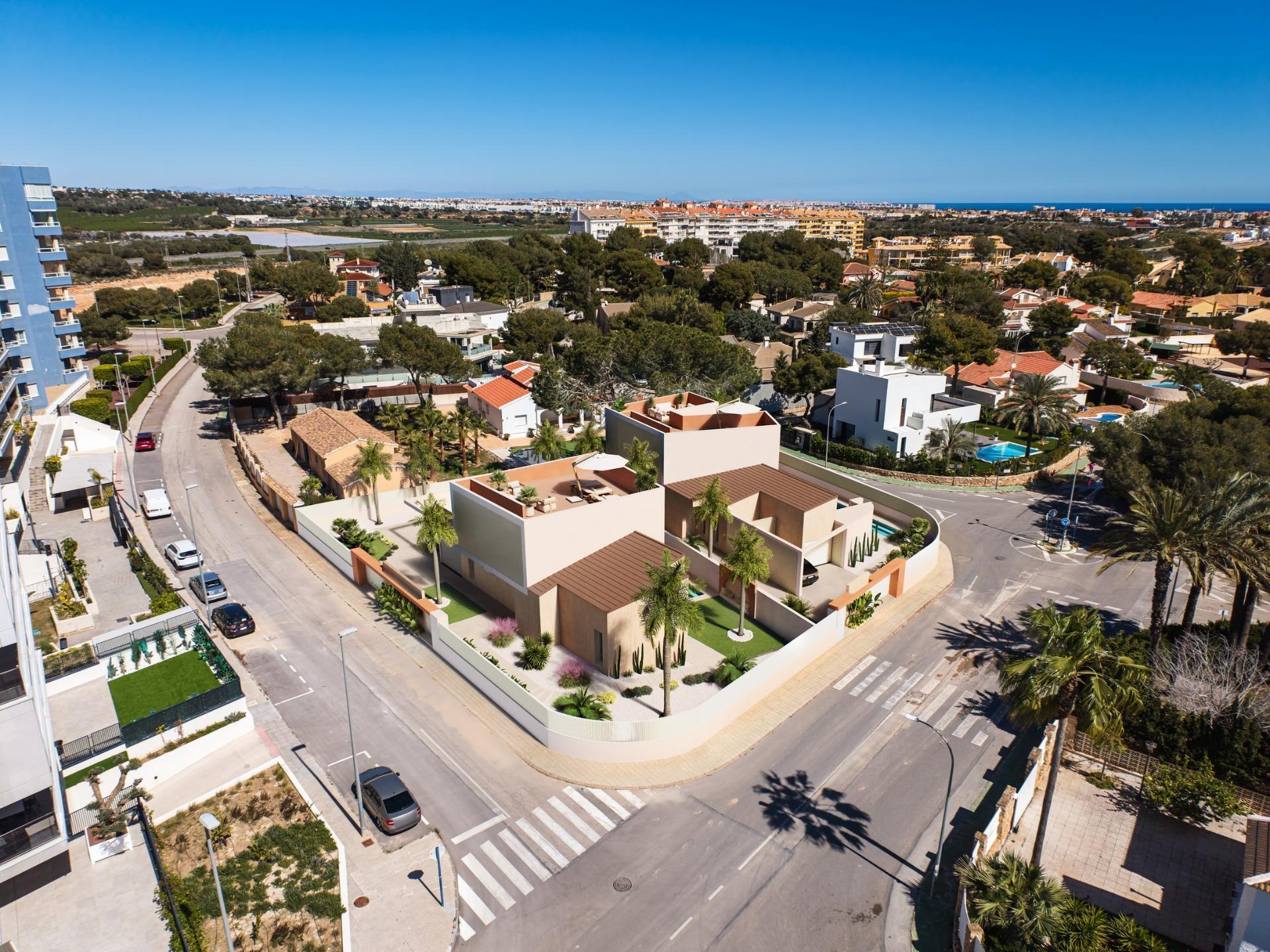 Luxury Sea View Villa in Dehesa de Campoamor with Private Pool — 4 Beds