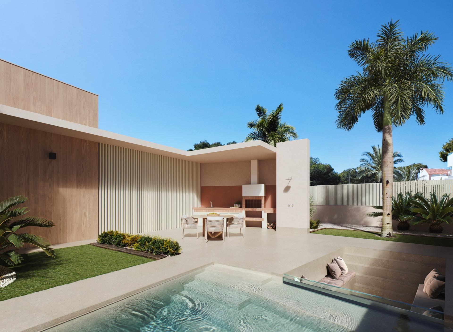 Luxury Sea View Villa in Dehesa de Campoamor with Private Pool — 4 Beds