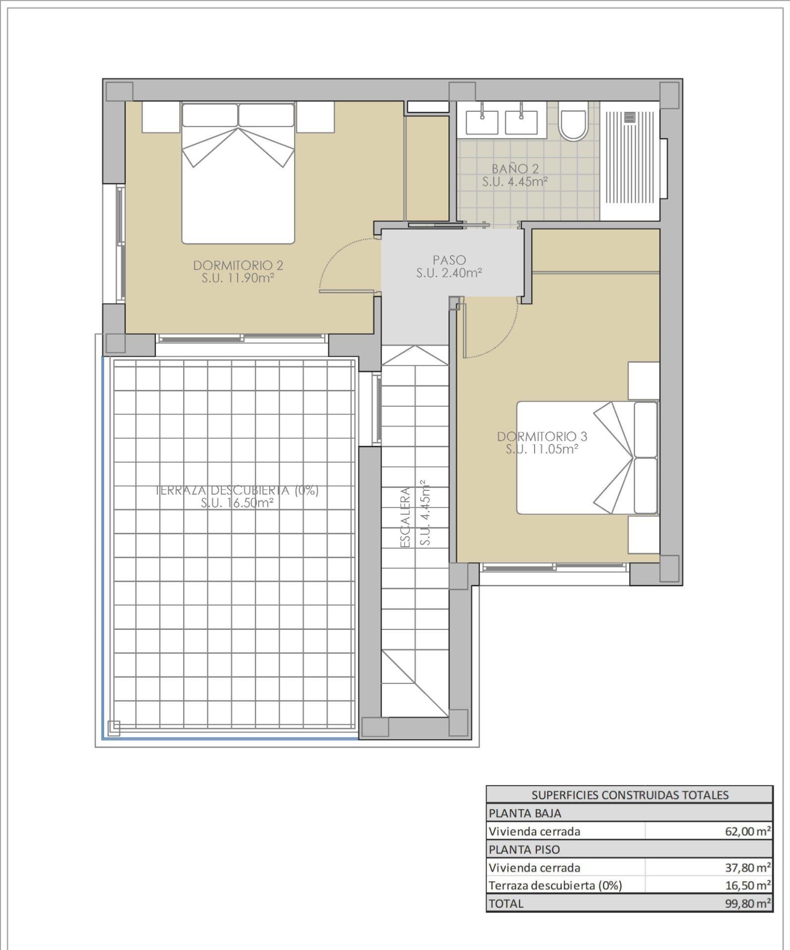 Modern new build villa with private pool at Vistabella Golf — 3 beds