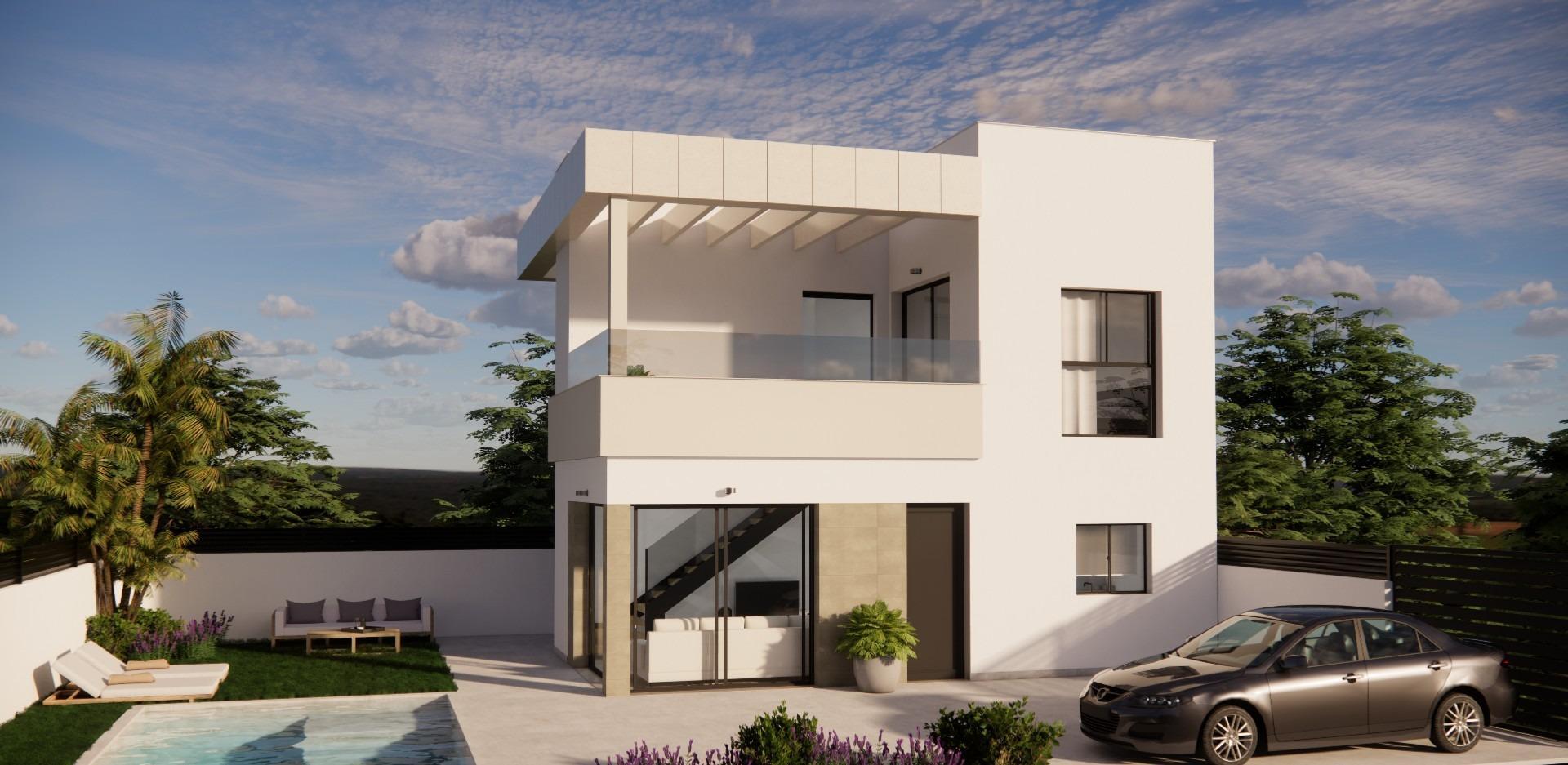 Modern new build villa with private pool at Vistabella Golf — 3 beds