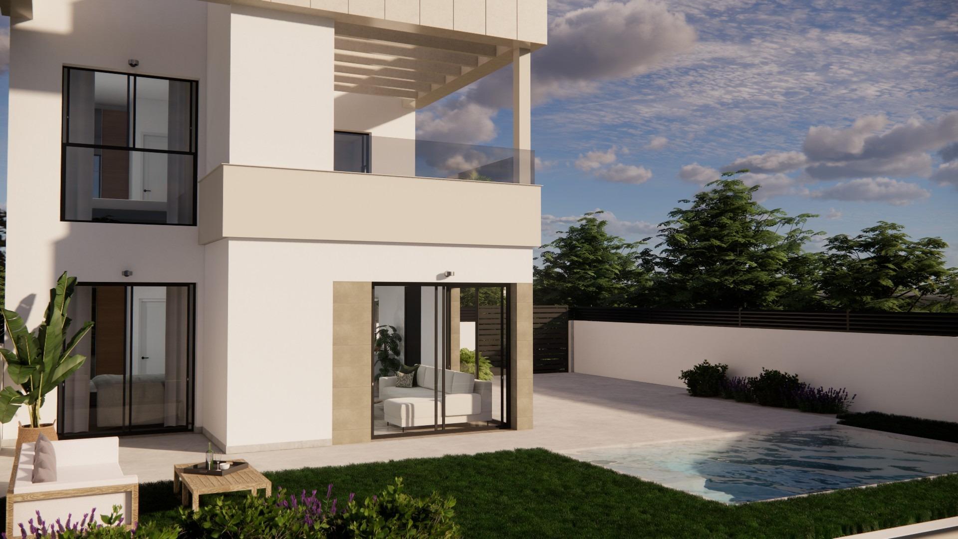 Modern new build villa with private pool at Vistabella Golf — 3 beds