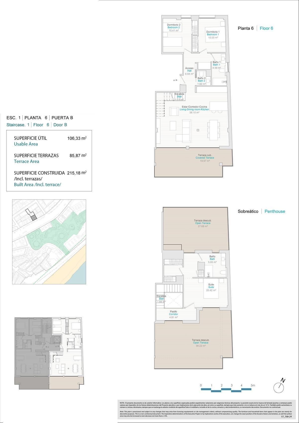 Exclusive New Build Penthouse in Central Villajoyosa — 3 Beds & Sea Views