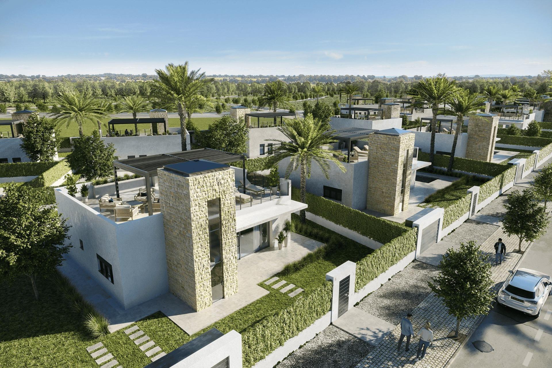 Villa de obra nueva en Lorca con piscina privada y 520 m² de parcela