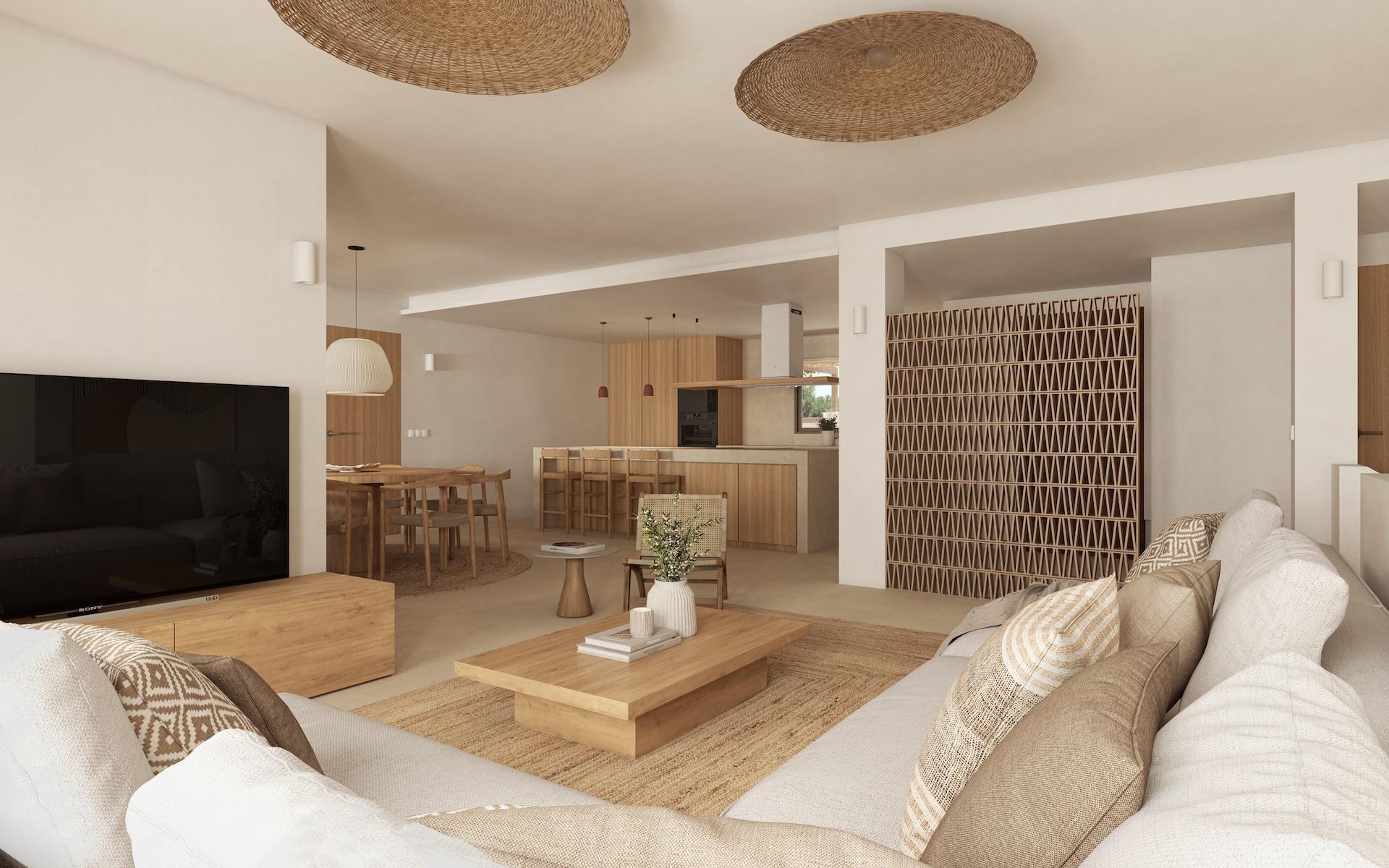 Villa de diseño en Benissa a 800m de La Fustera — 4 dorm. y piscina
