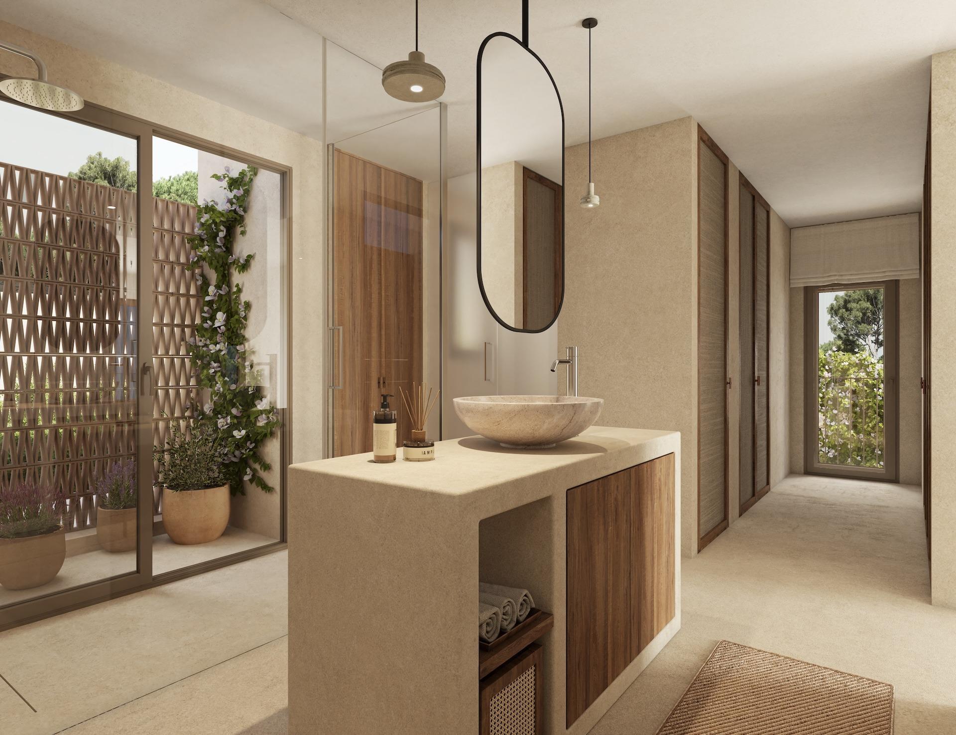 Villa de diseño en Benissa a 800m de La Fustera — 4 dorm. y piscina
