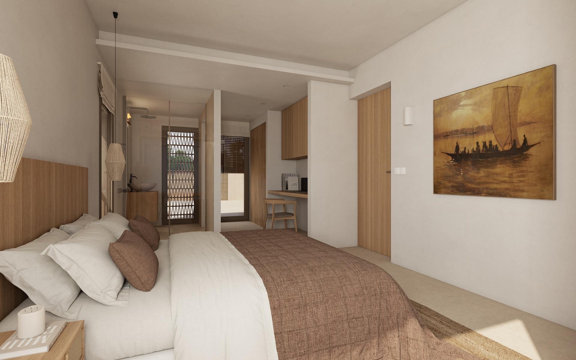 Villa de diseño en Benissa a 800m de La Fustera — 4 dorm. y piscina