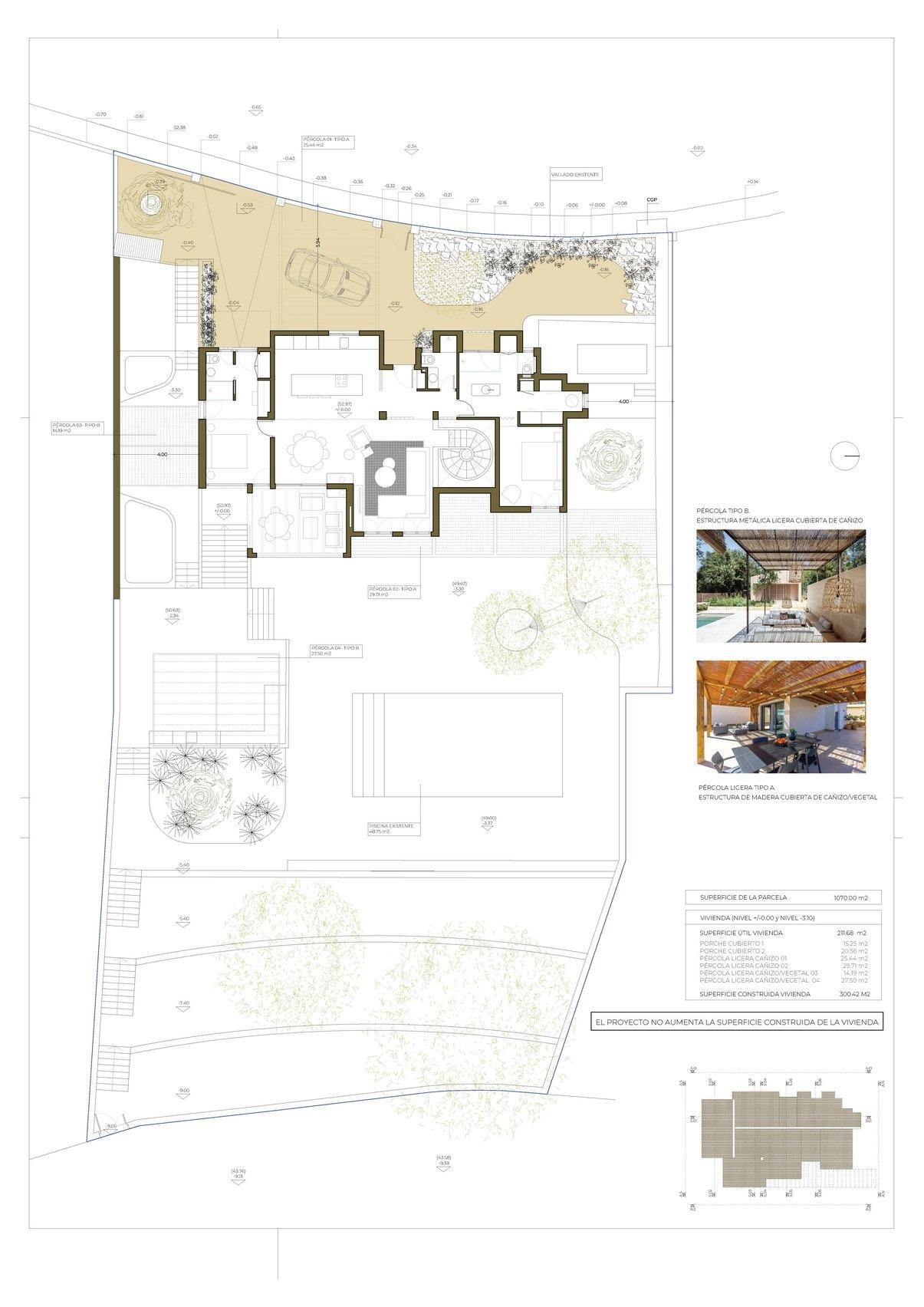 Villa de diseño en Benissa a 800m de La Fustera — 4 dorm. y piscina