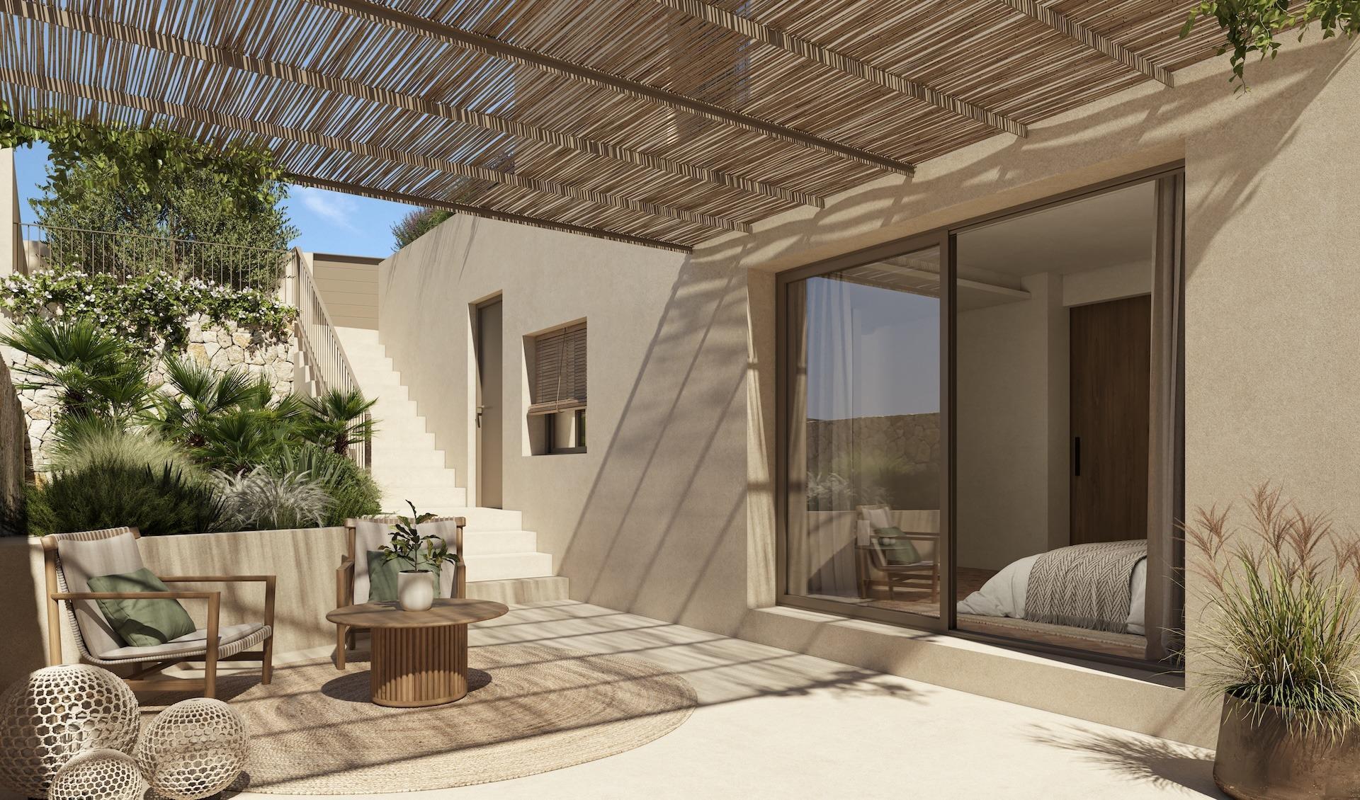 Villa de diseño en Benissa a 800m de La Fustera — 4 dorm. y piscina