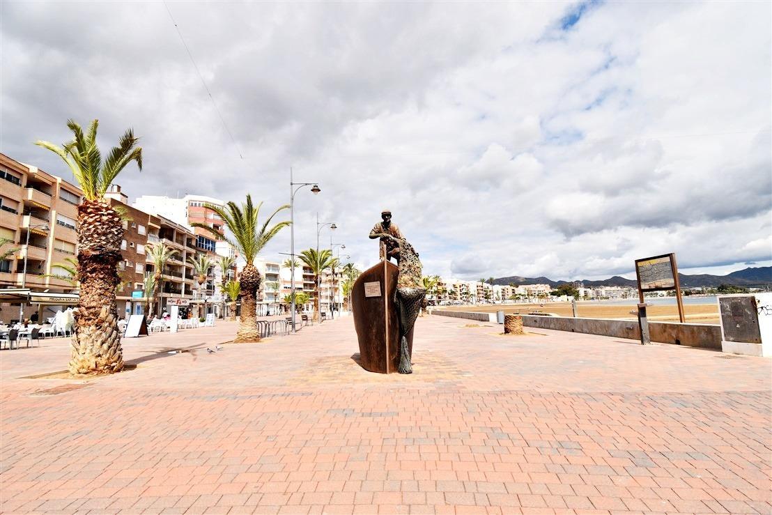 Apartamento obra nueva a 200m de la playa en Puerto de Mazarrón - 2 dorm.
