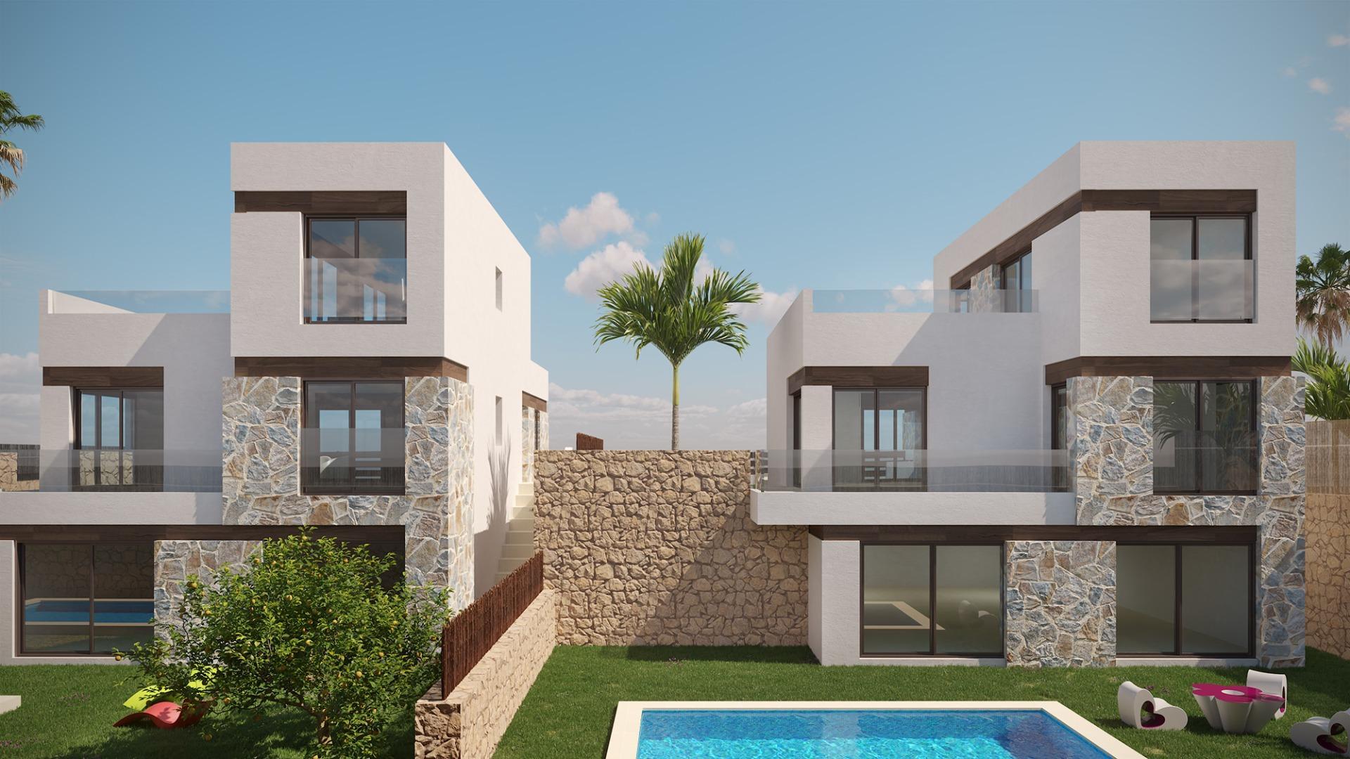 Villa de lujo con piscina y vistas al mar en Finestrat — 3 dorm. y 457m² parcela