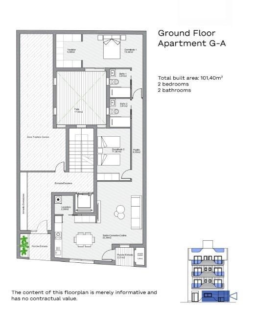 Apartamento de obra nueva con piscina privada en el centro de Torrevieja