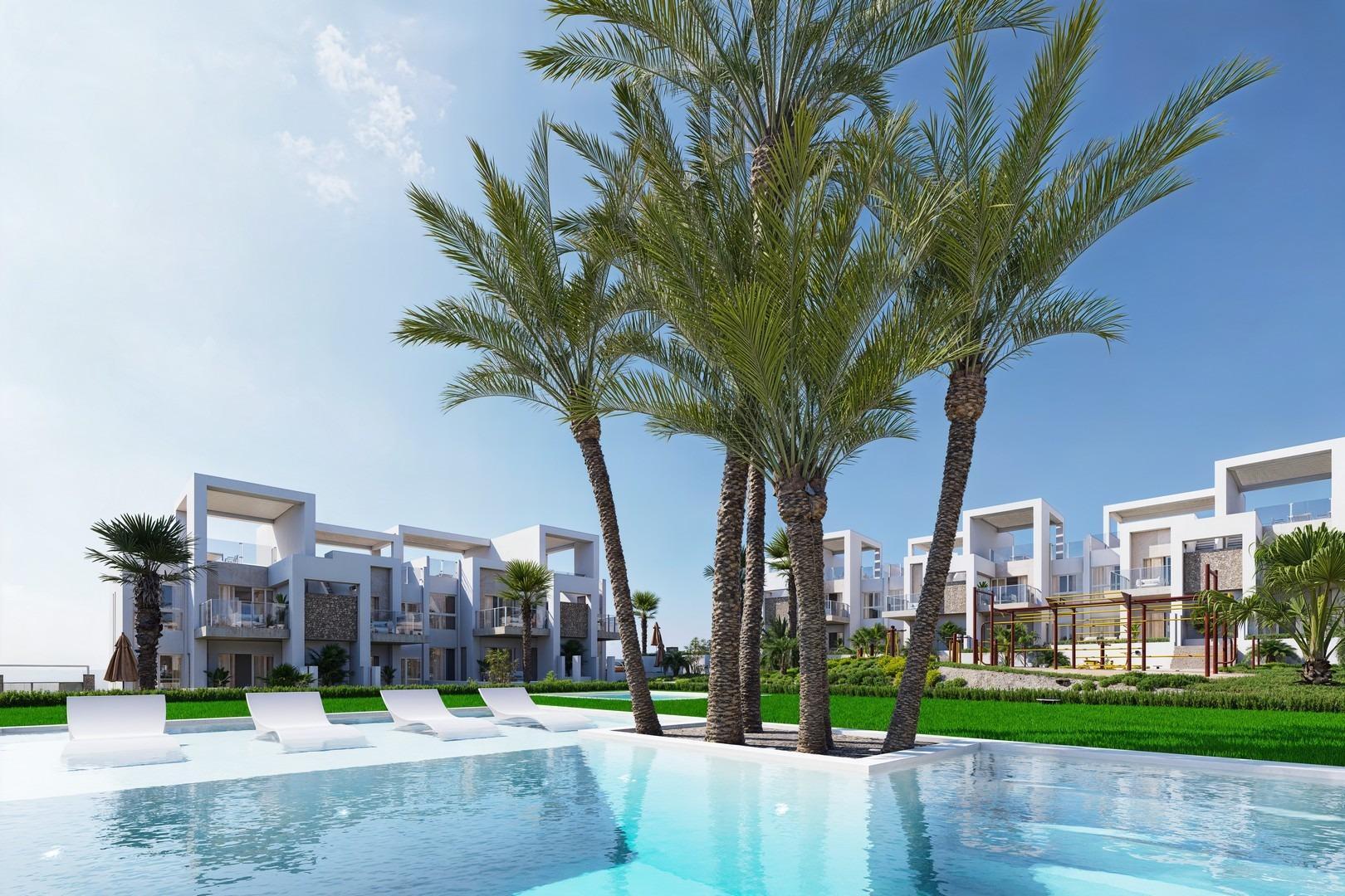 Chalet de obra nueva con piscina privada en Lo Marabú, Ciudad Quesada – 2 dorm.