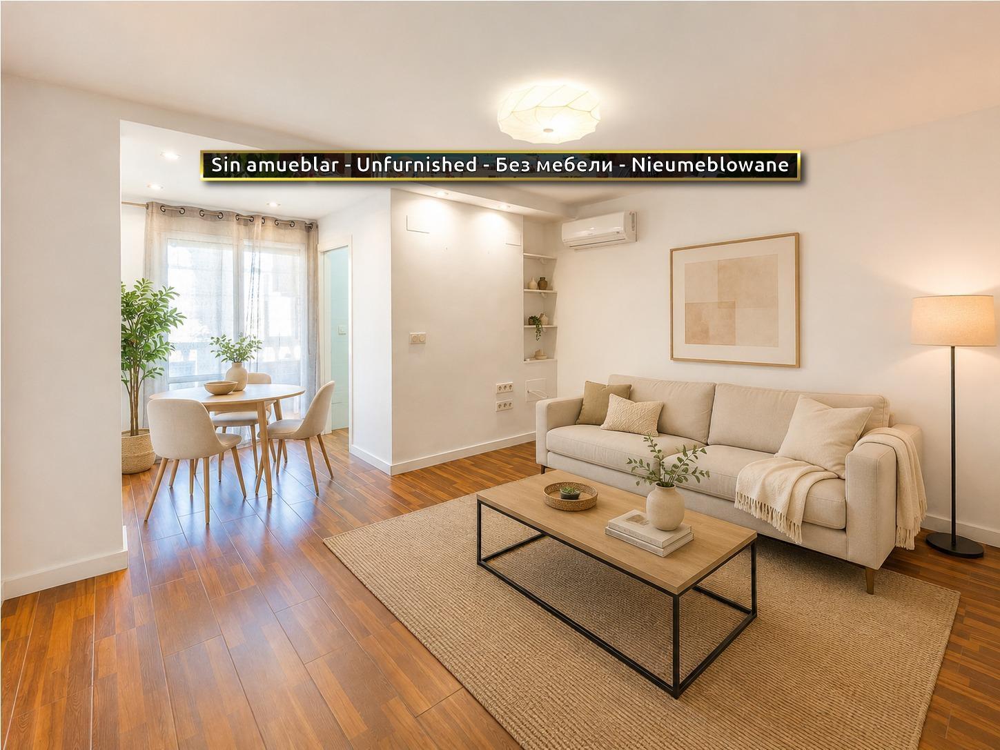 Apartamento reformado en Parque de las Naciones con garaje y terraza acristalada