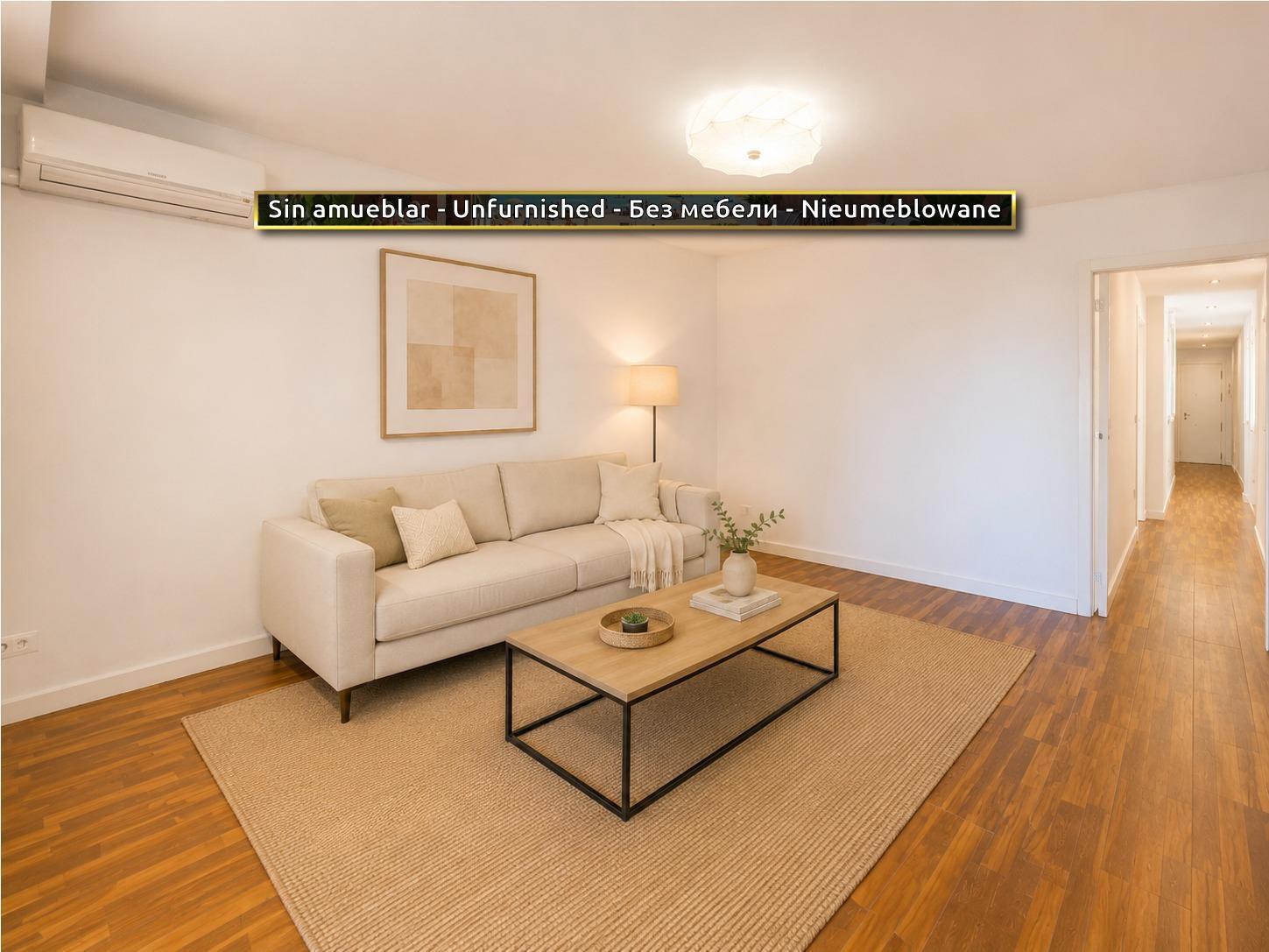 Apartamento reformado en Parque de las Naciones con garaje y terraza acristalada