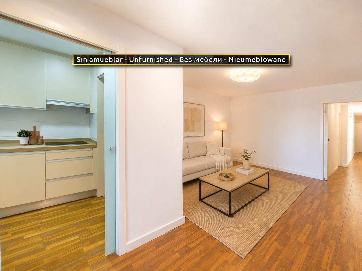 Apartamento reformado en Parque de las Naciones con garaje y terraza acristalada