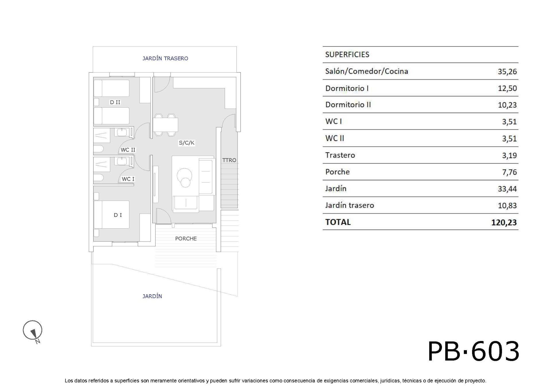 Chalet de Obra Nueva con Piscina Privada en San Miguel de Salinas – 2 Dorm
