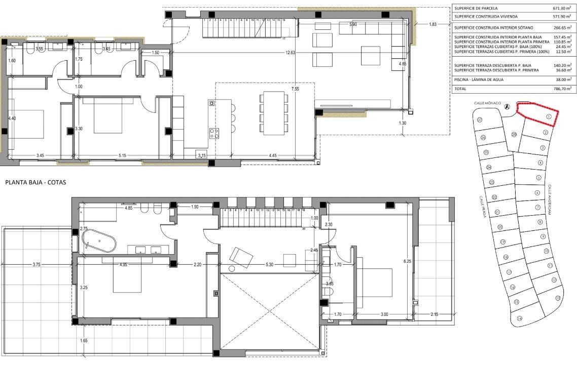 Villa de lujo con domótica y piscina en Sierra Cortina, Finestrat – 4 dorm.