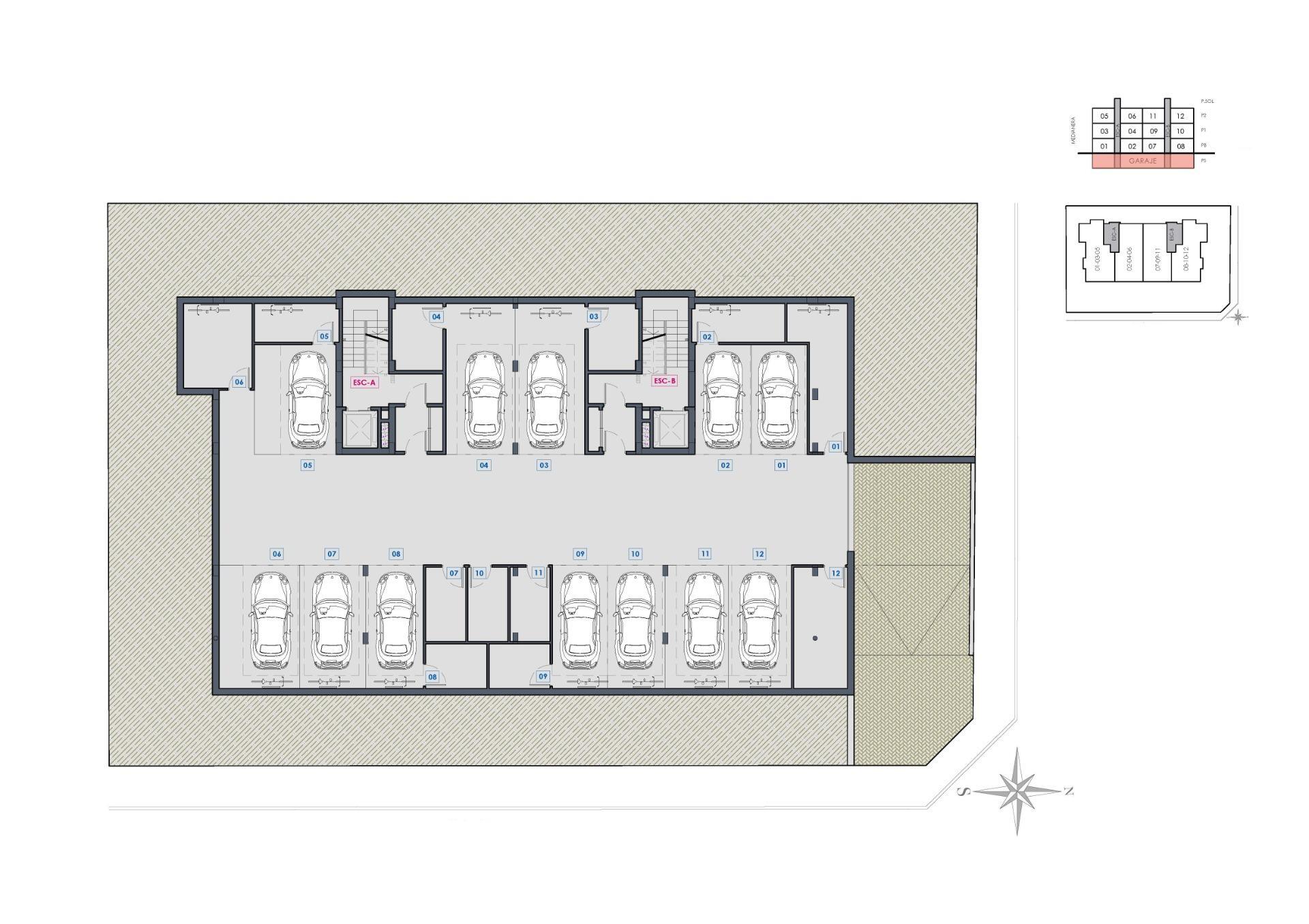 Apartamento de obra nueva con piscina privada en Benijofar — 3 dorm. y 2 baños