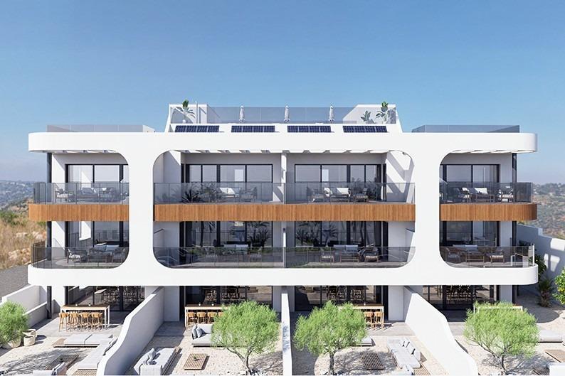 Ático de lujo con piscina privada y solárium en Benijofar — 3 dorm. y 2 baños