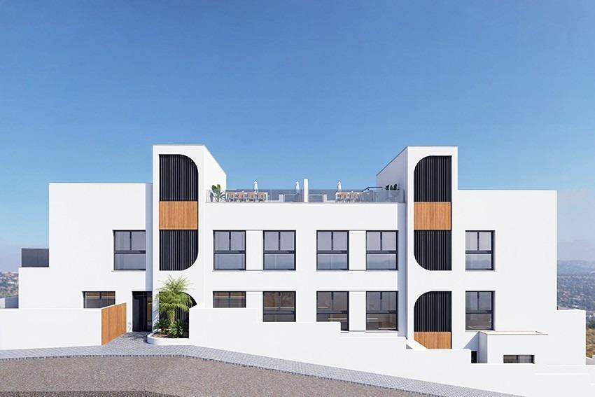 Ático de lujo con piscina privada y solárium en Benijofar — 3 dorm. y 2 baños