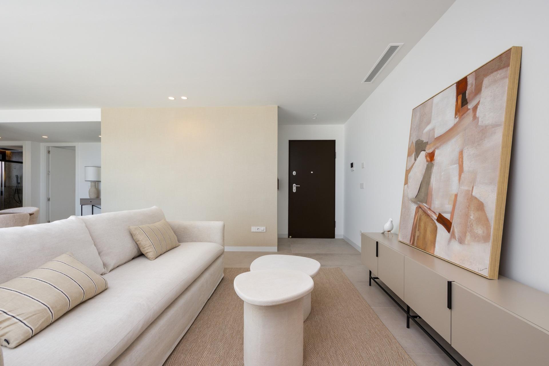Villa de obra nueva en Mutxamel con piscina privada y vistas al mar - 3 Dorm.