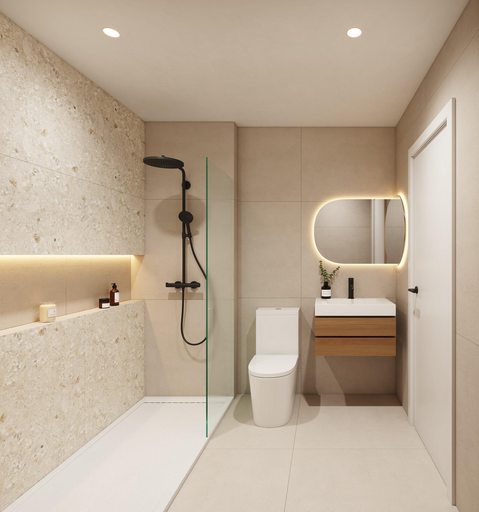 Chalet de obra nueva con piscina privada en San Pedro del Pinatar — 2 dorm.