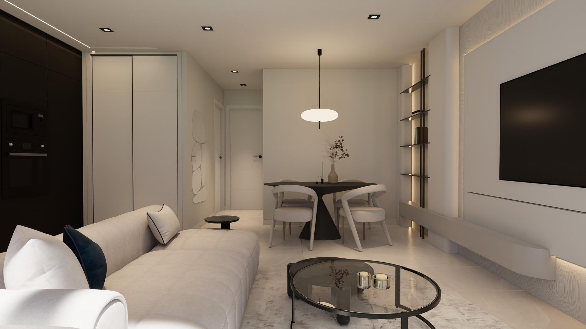 Chalet de obra nueva con piscina privada en Pilar de la Horadada — 3 dorm.