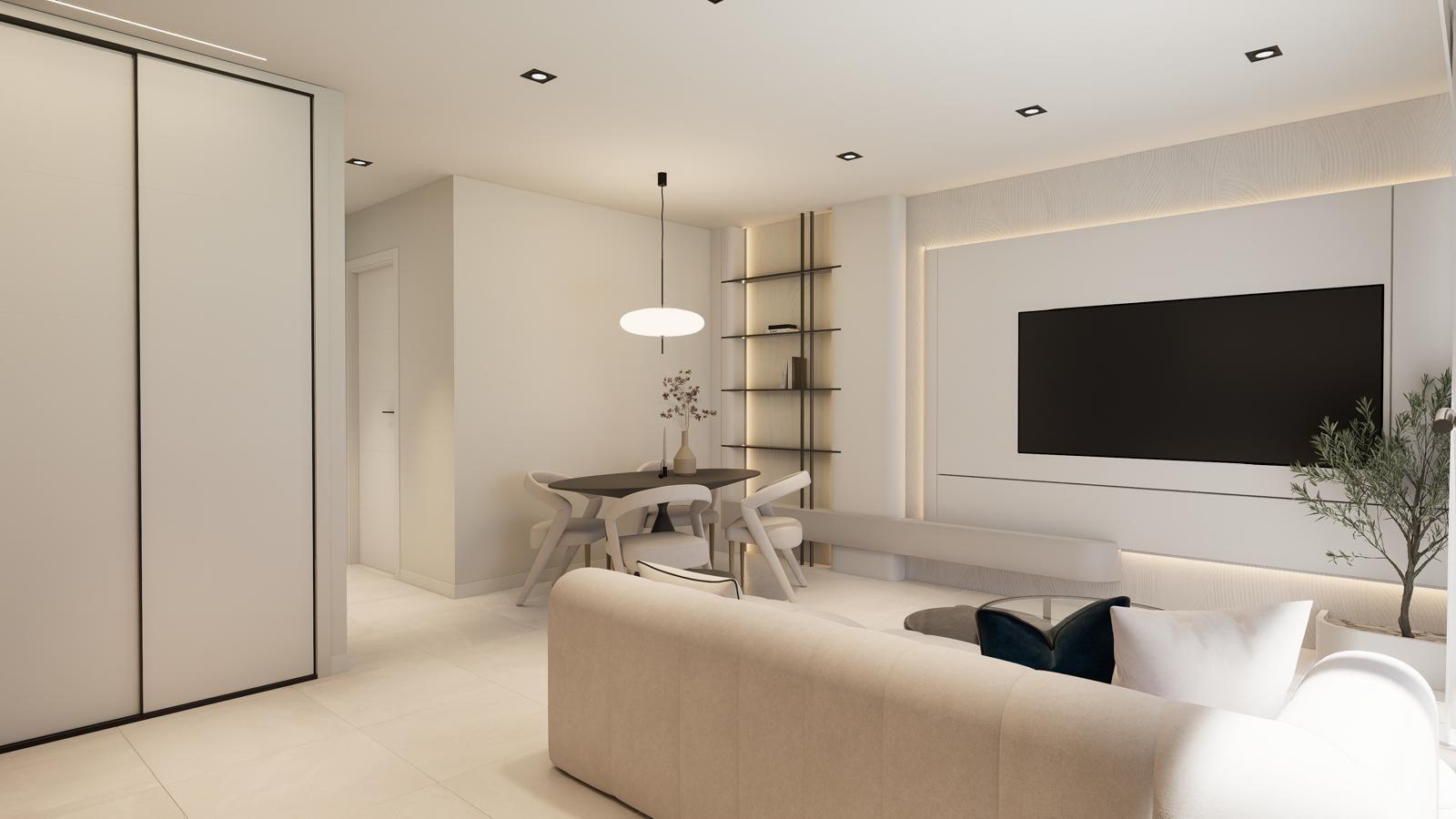 Chalet de obra nueva con piscina privada en Pilar de la Horadada — 3 dorm.