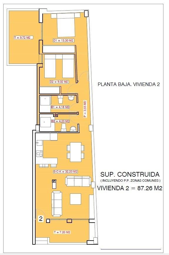 Apartamento en Torrevieja