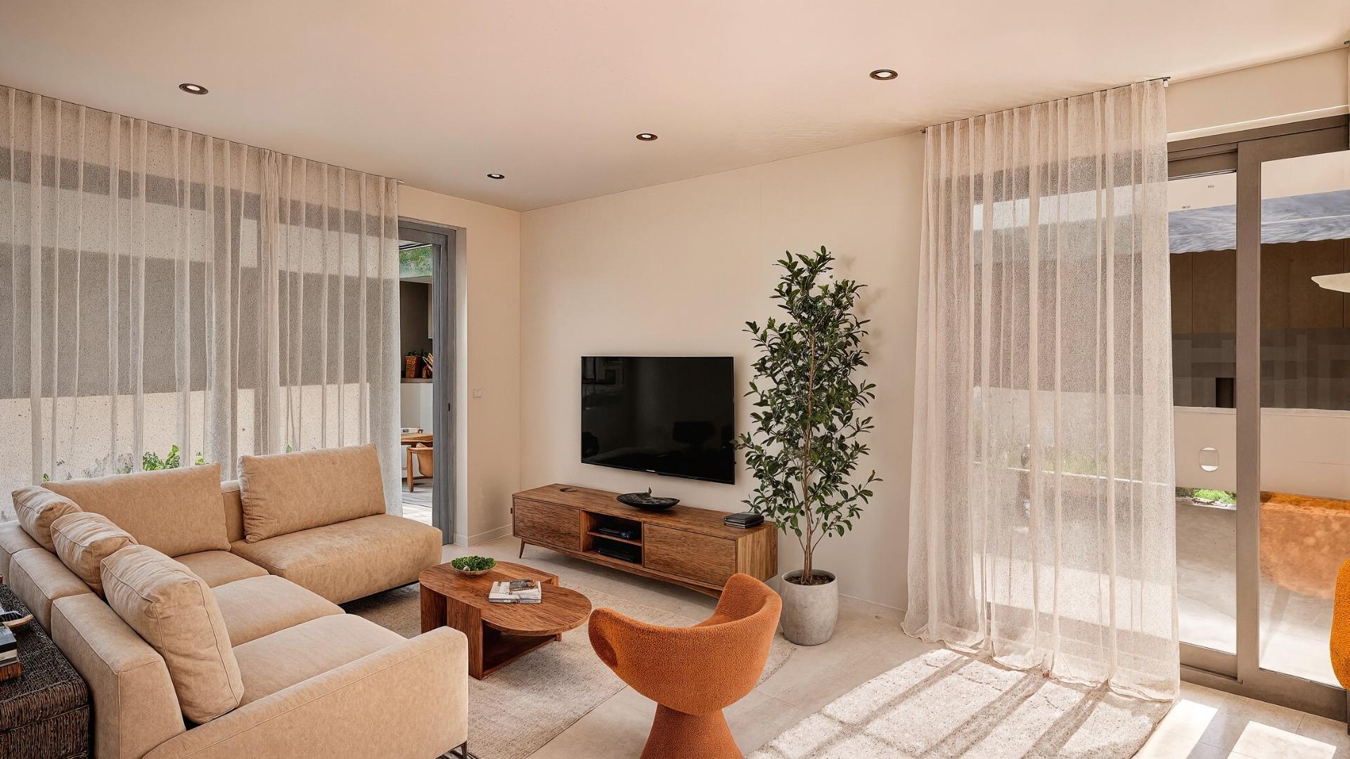 Villa de lujo en Los Alcázares con piscina privada y solárium de 100 m²